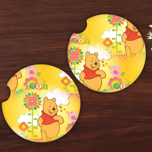 POOH  car coasters