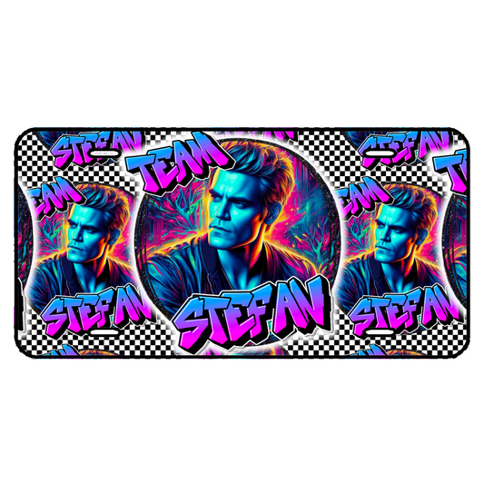 NEON STEFAN CAR TAG