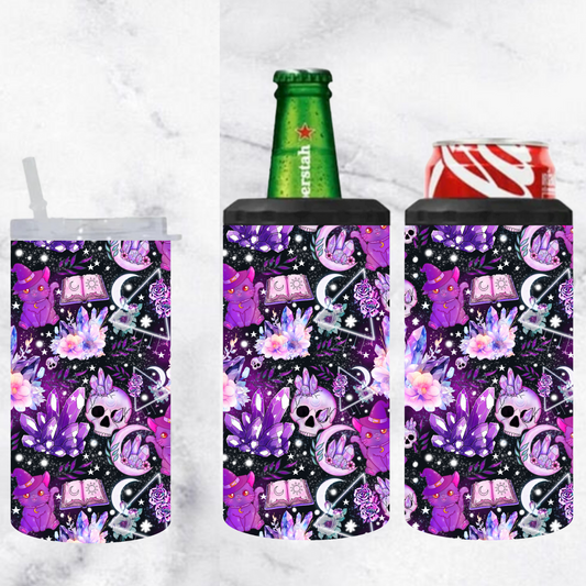 3 in 1 tumbler   PURPLE WITCHY