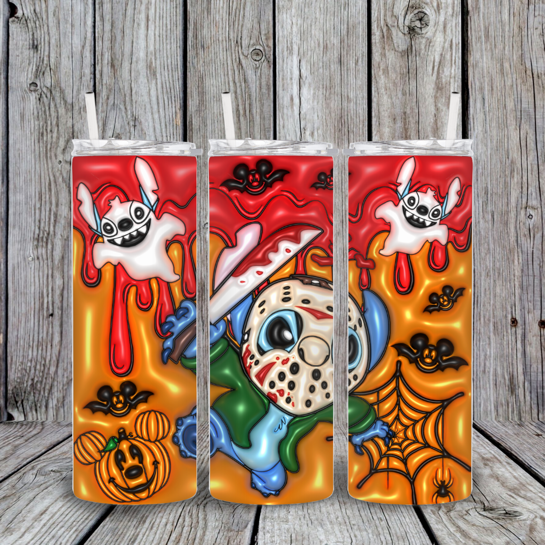 BLUE ALIEN  HALLOWEEN 987