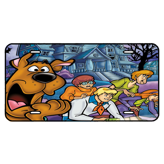 SCOOBY CAR TAG 2