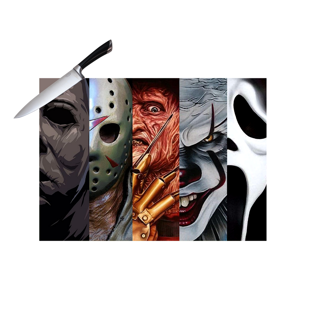 HORROR   CUTTING BOARD 2