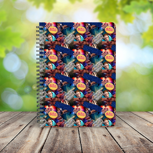 stranger things spiral notebook