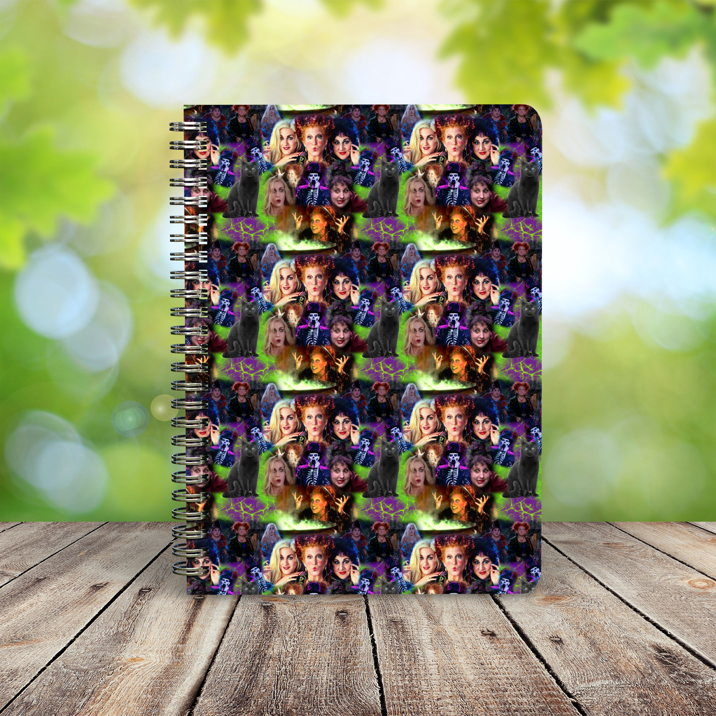 hocus pocus  spiral notebook