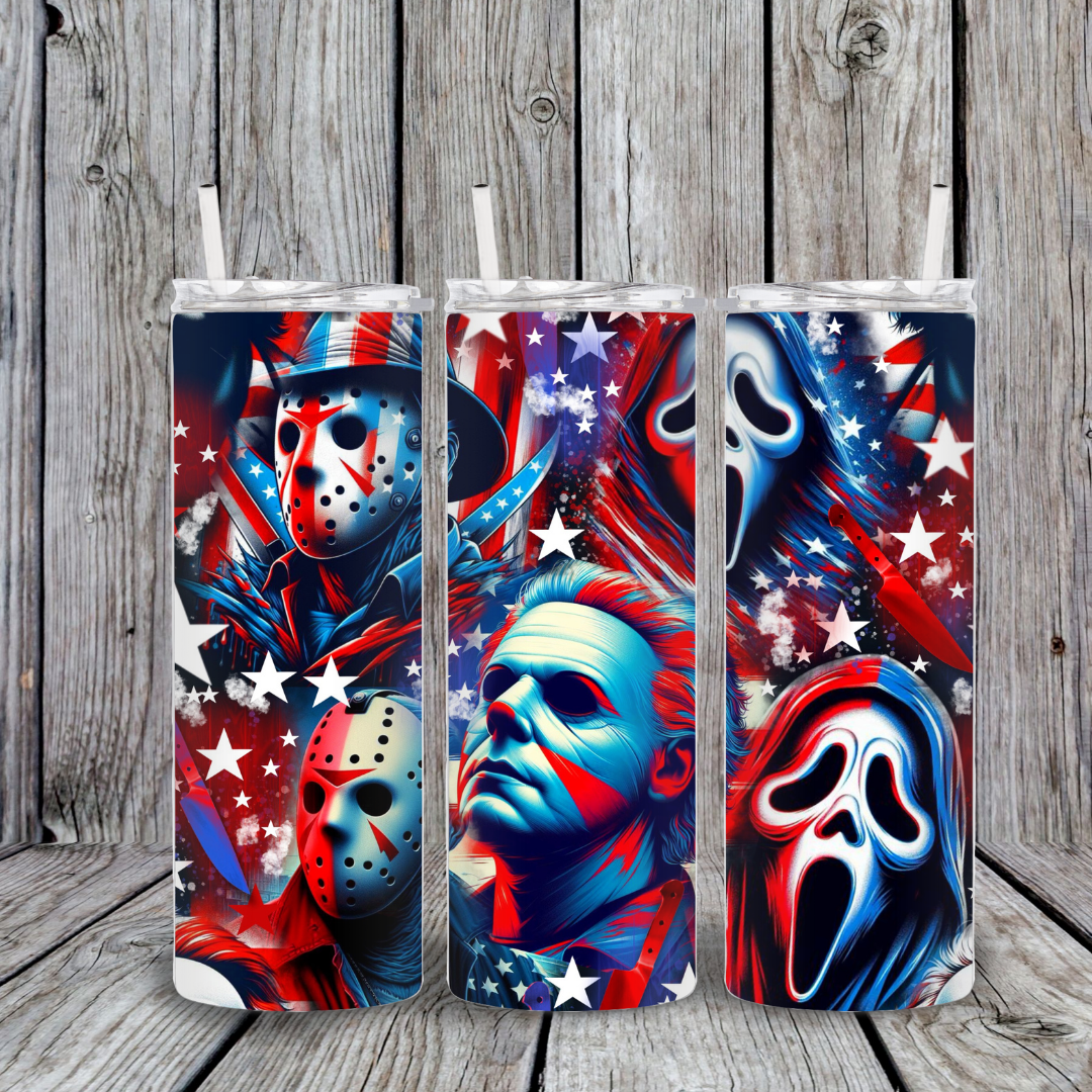 4TH OF JULY MASHUP   TUMBLER
