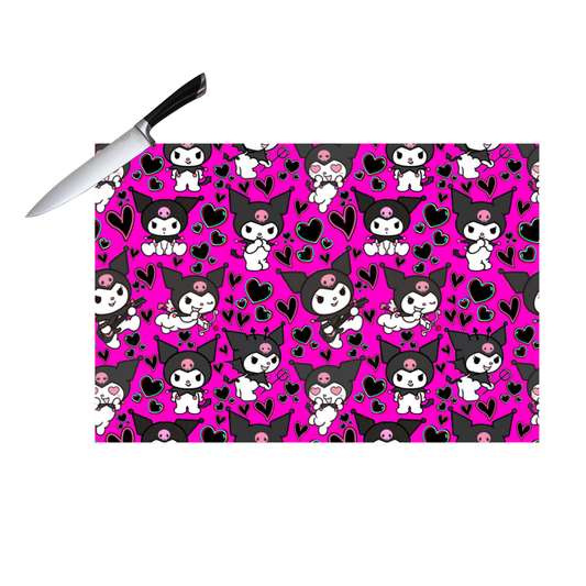 DARK PINK KURMIO CUTTING BOARD