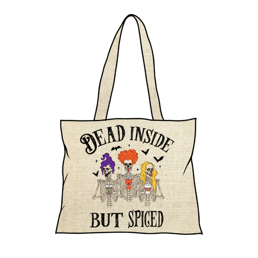 DEAD INSIDE TOTE BAG