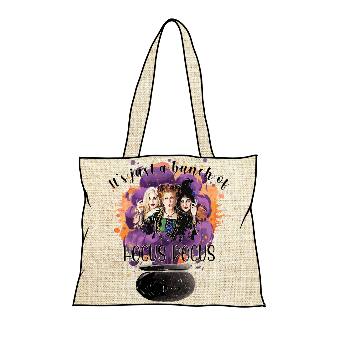 JUST A BUNCH OF HOCUS POCUS TOTE BAG