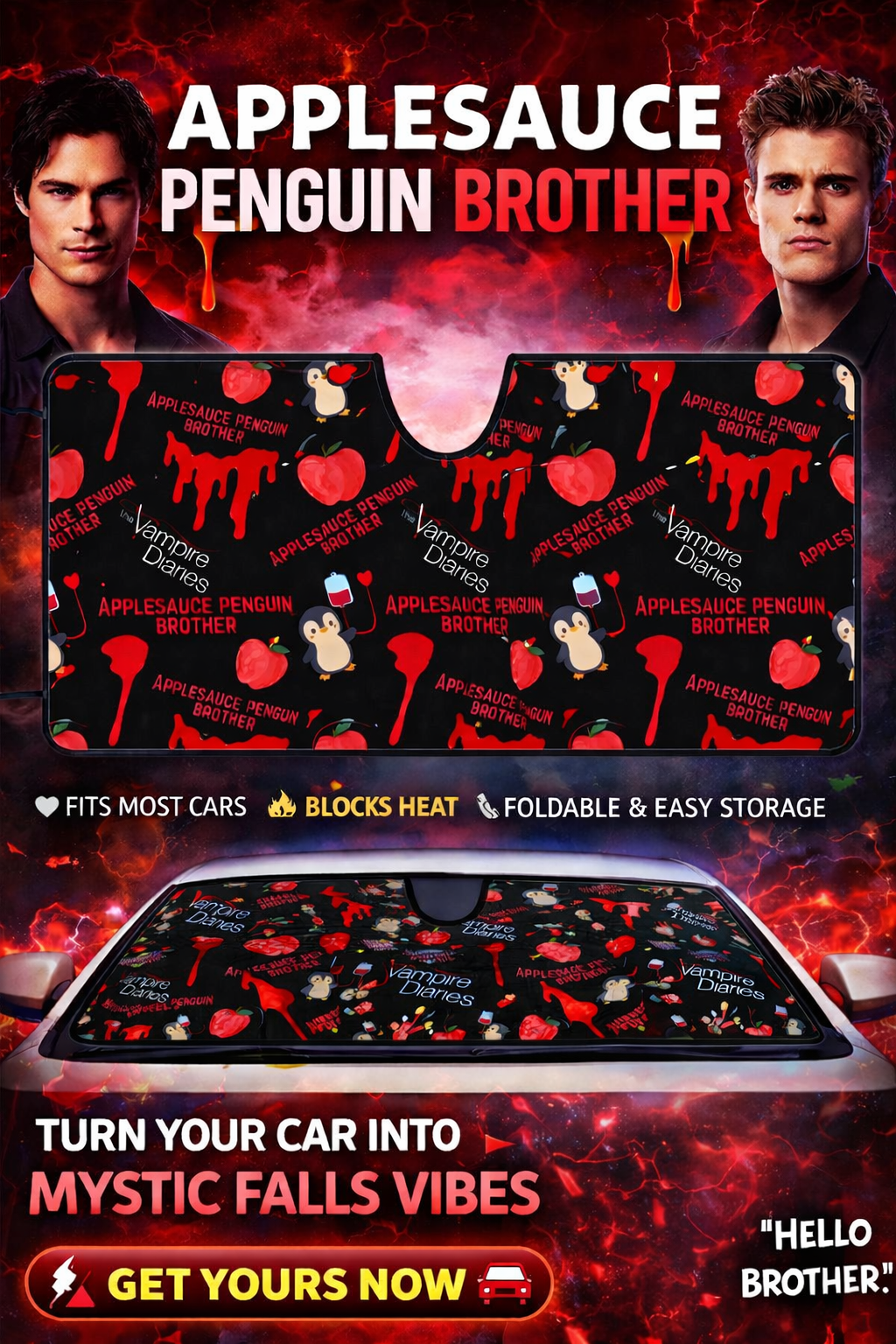 TVD APPLESAUCE PENGUIN BROTHER CARSHADE