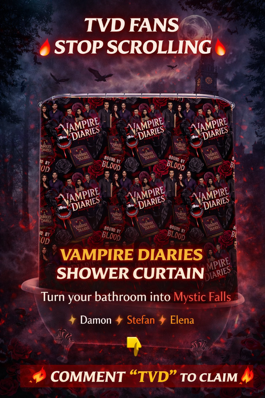 TVD shower curtain