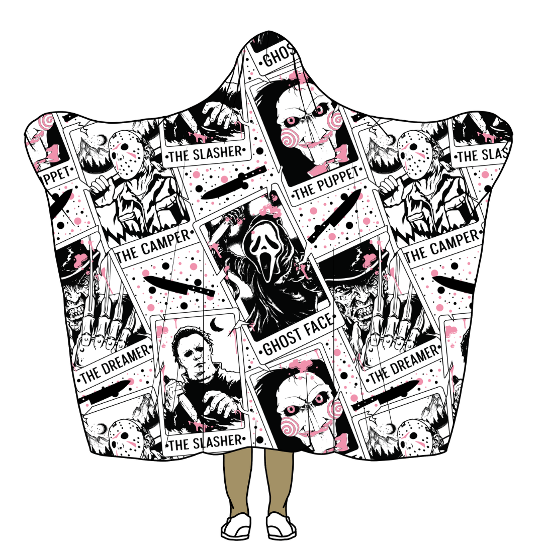 HORROR TAROT blanket