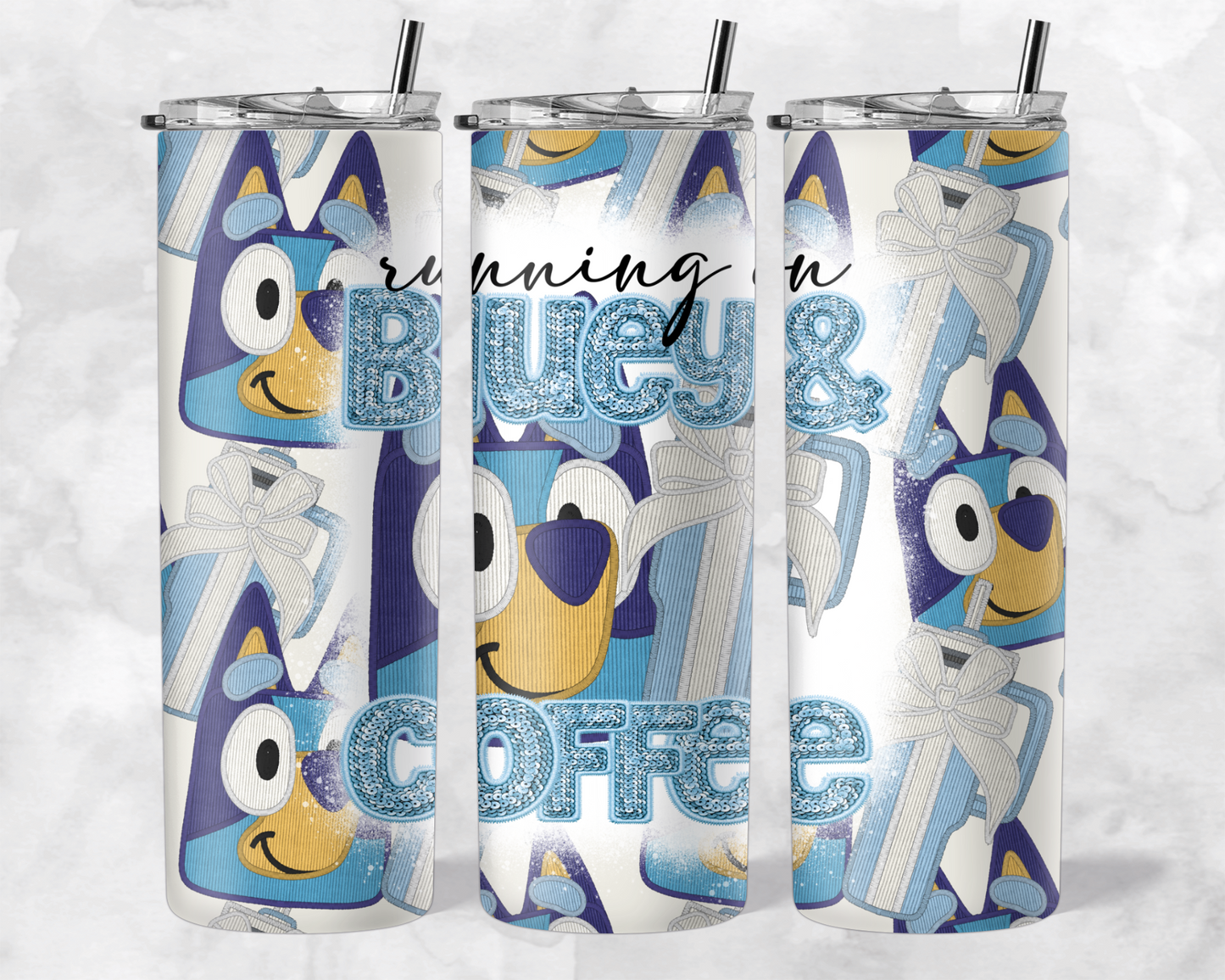 Running on coffee (Bluey)