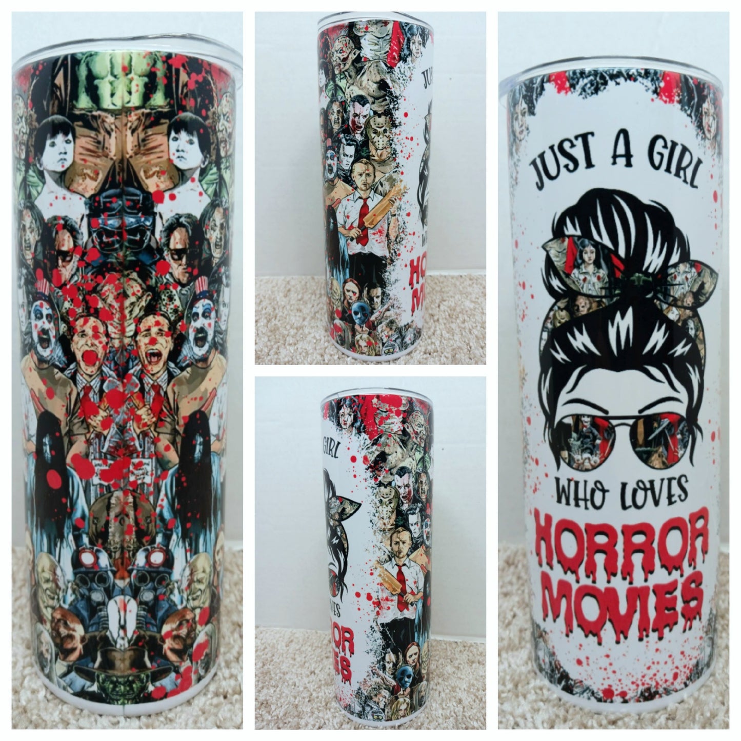 Girl who loves horror