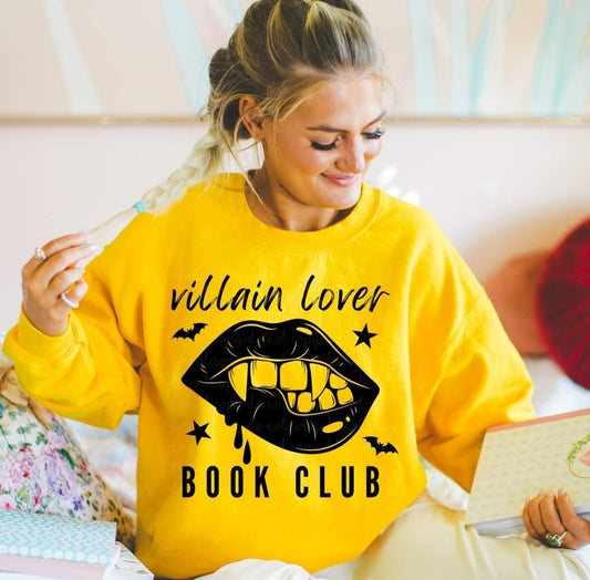 Villian lover  book club