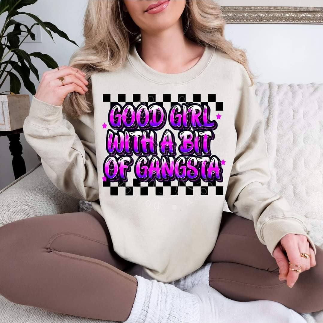 Good girl with a bit of gangsta