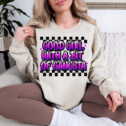 Good girl with a bit of gangsta