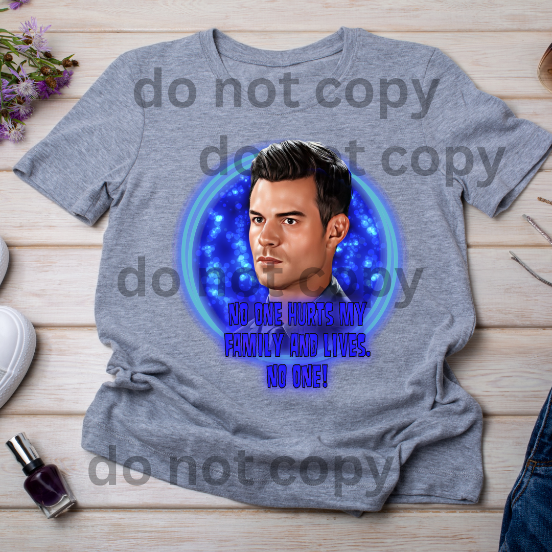 NO ONE HURTS MY FAMILY VD
