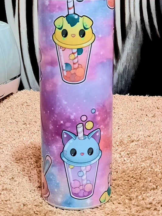 Pink galaxy bobba
