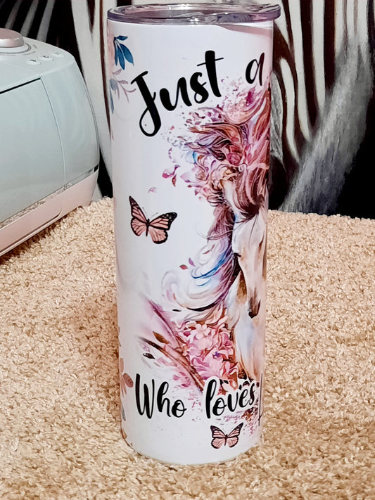 Just a girl tumbler