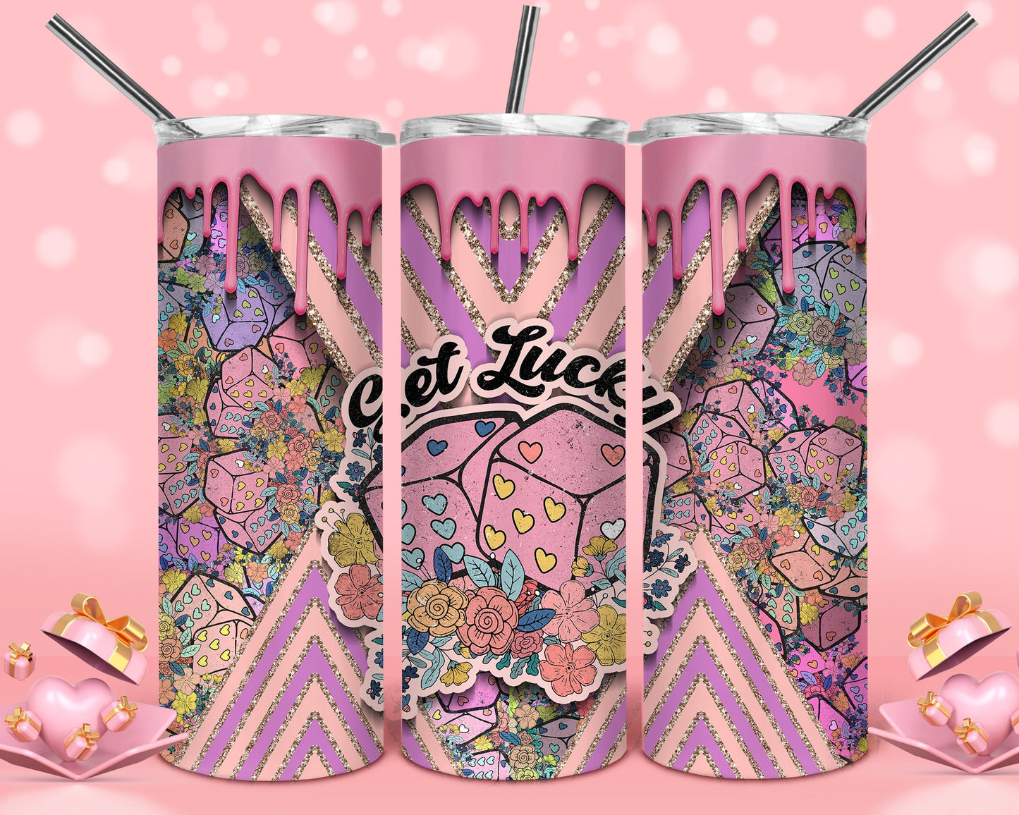 Get lucky  tumbler