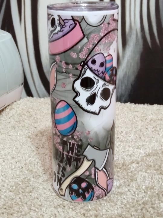 Spooky easter tumbler