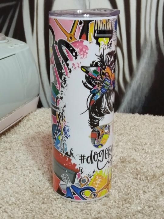 Dog groomer tumbler
