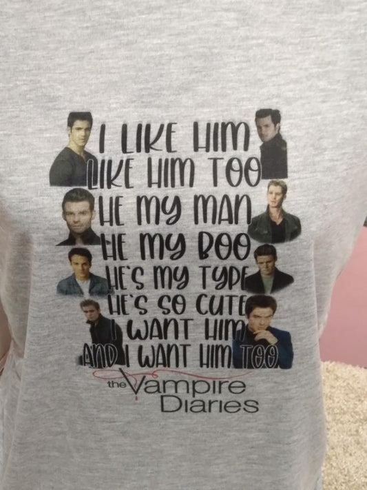 Vd  I like him