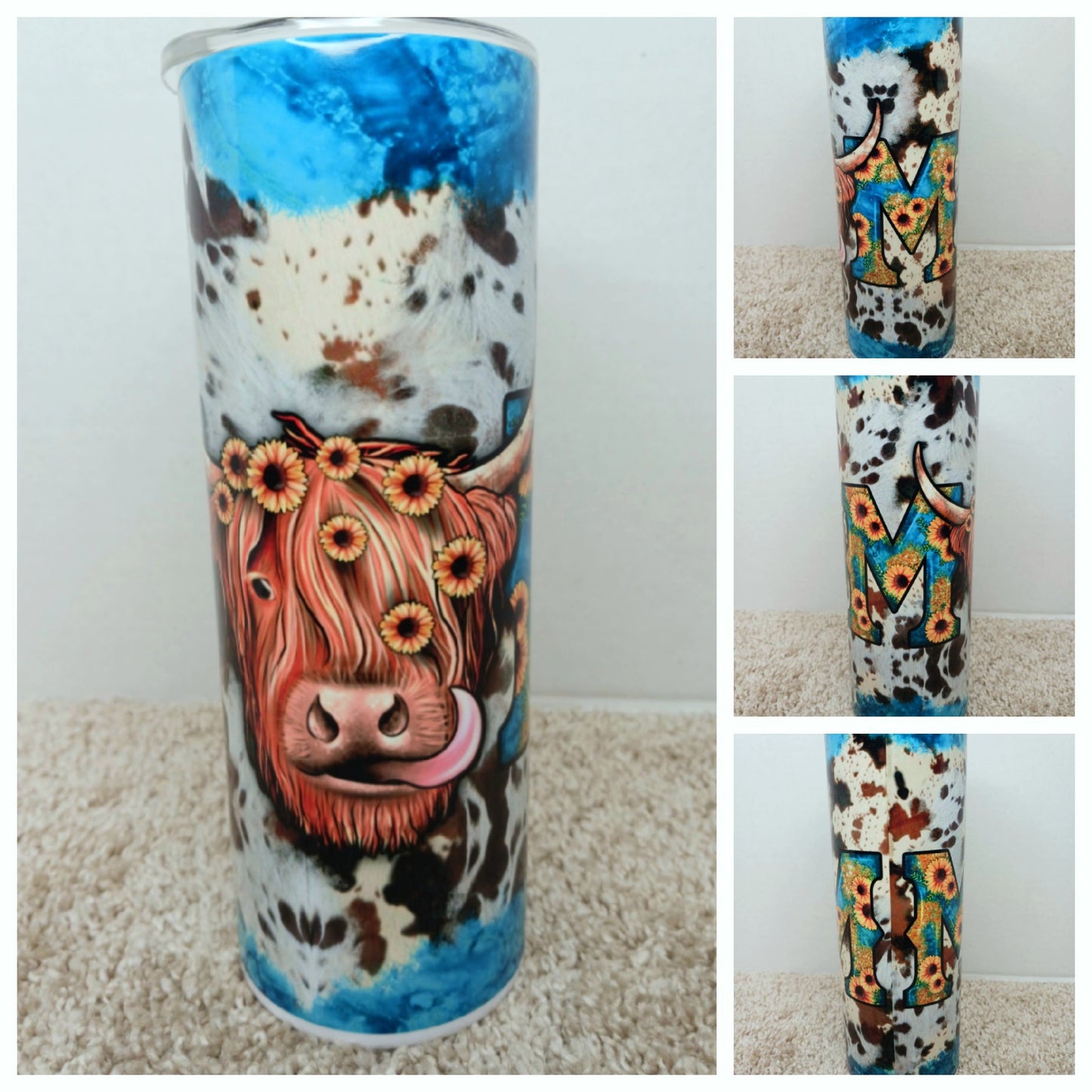 Cow mom  tumbler
