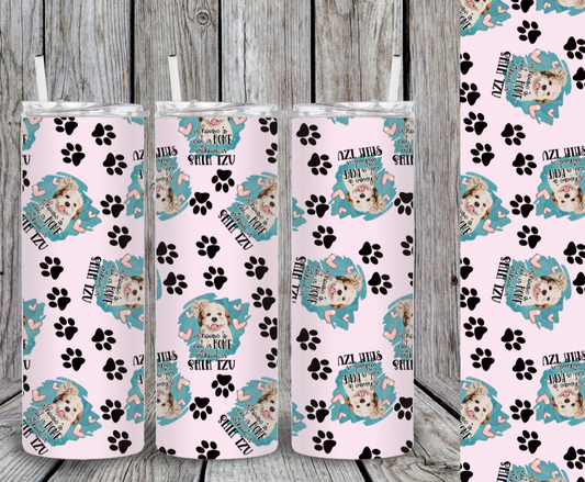 Shih tzu tumbler